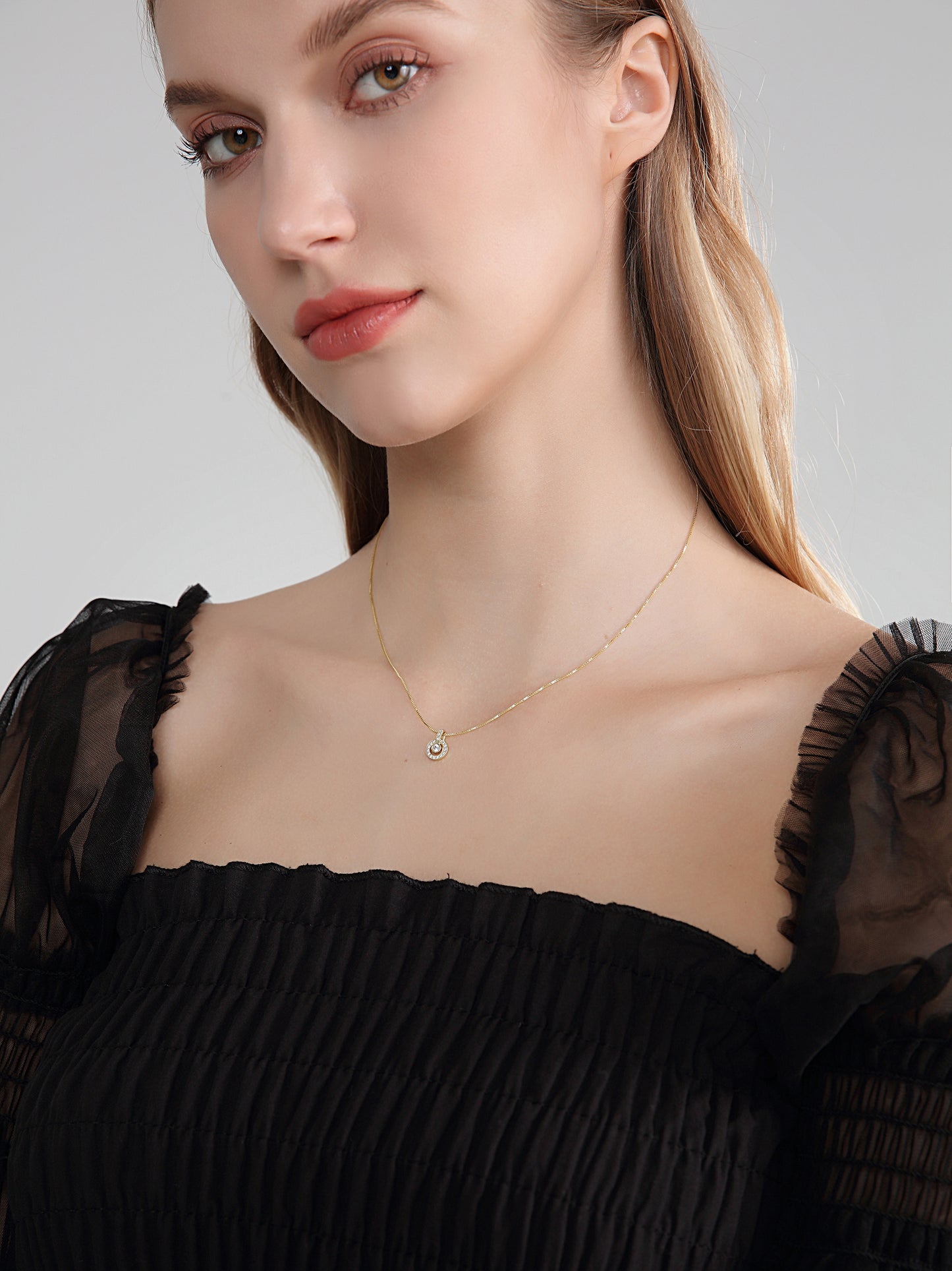 925 Sterling Silver Dainty Necklace – Minimalist Jewelry