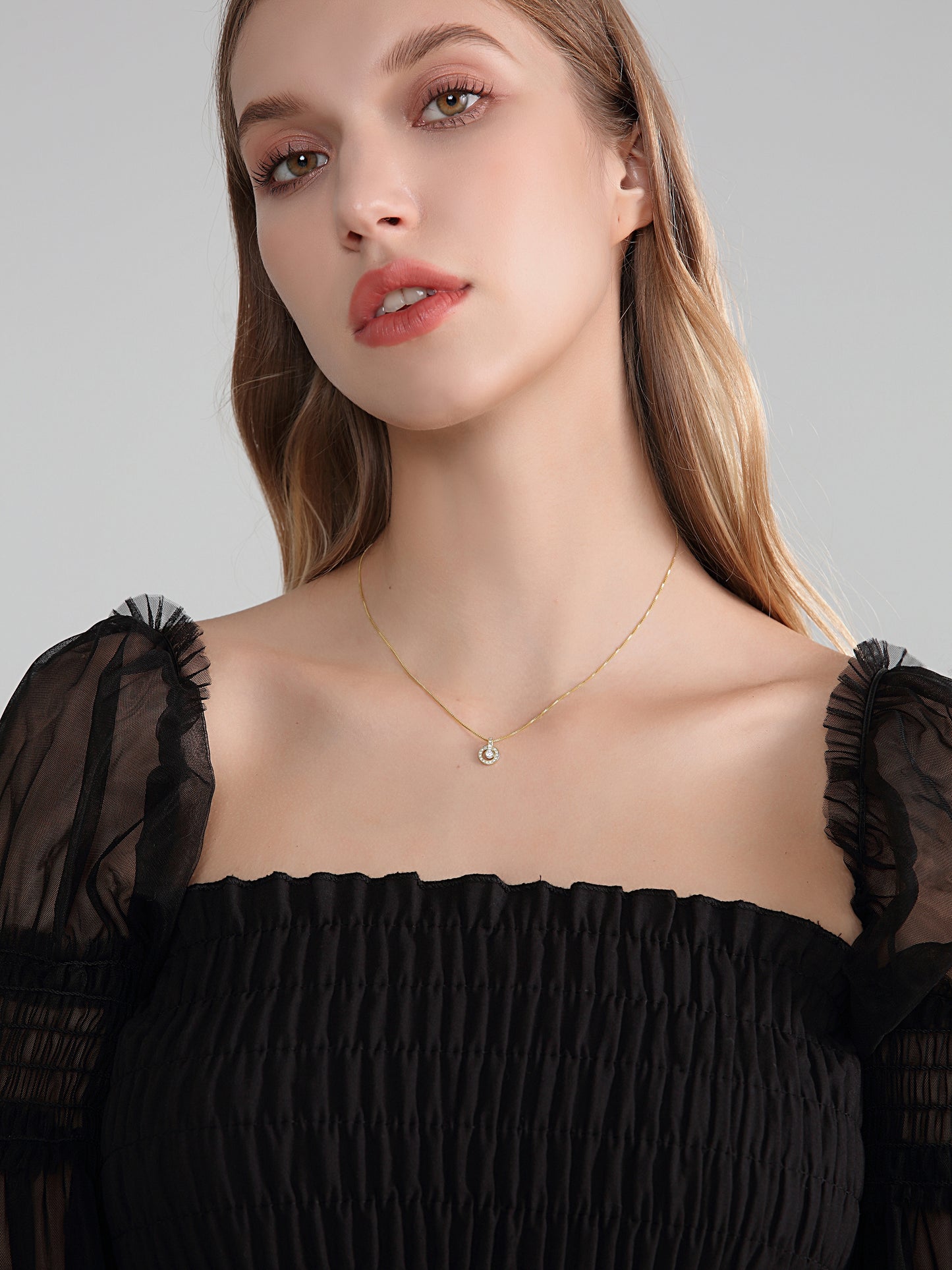 925 Sterling Silver Dainty Necklace – Minimalist Jewelry