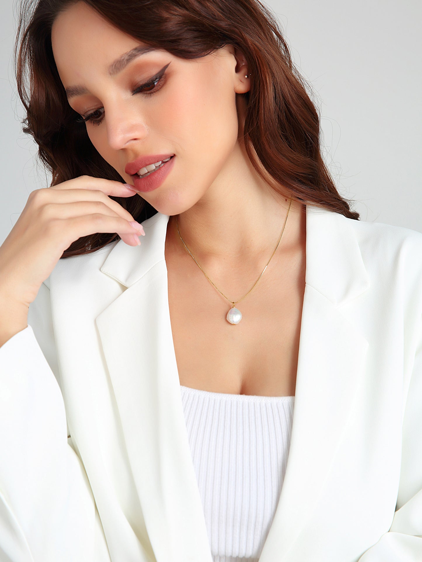 925 Sterling Silver Dainty Necklace – Minimalist Jewelry