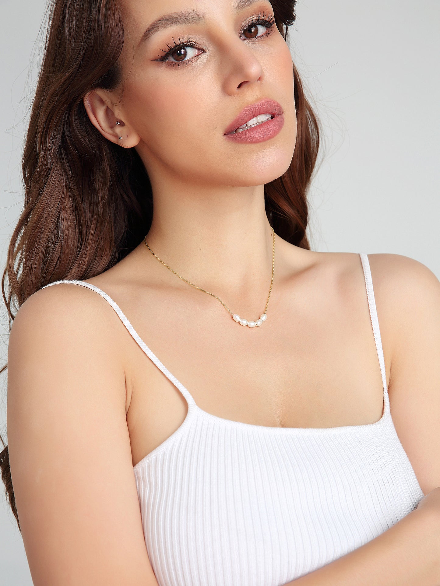 925 Sterling Silver Dainty Necklace – Minimalist Jewelry