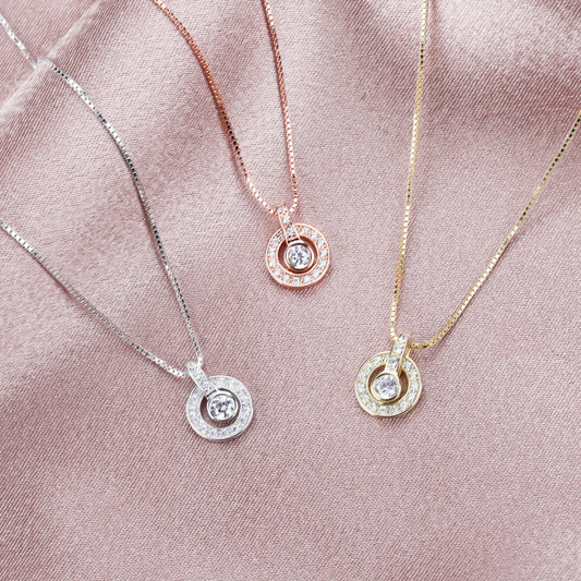 925 Sterling Silver Dainty Necklace – Minimalist Jewelry