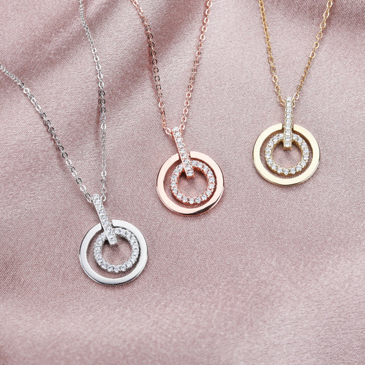 925 Sterling Silver Dainty Necklace – Minimalist Jewelry