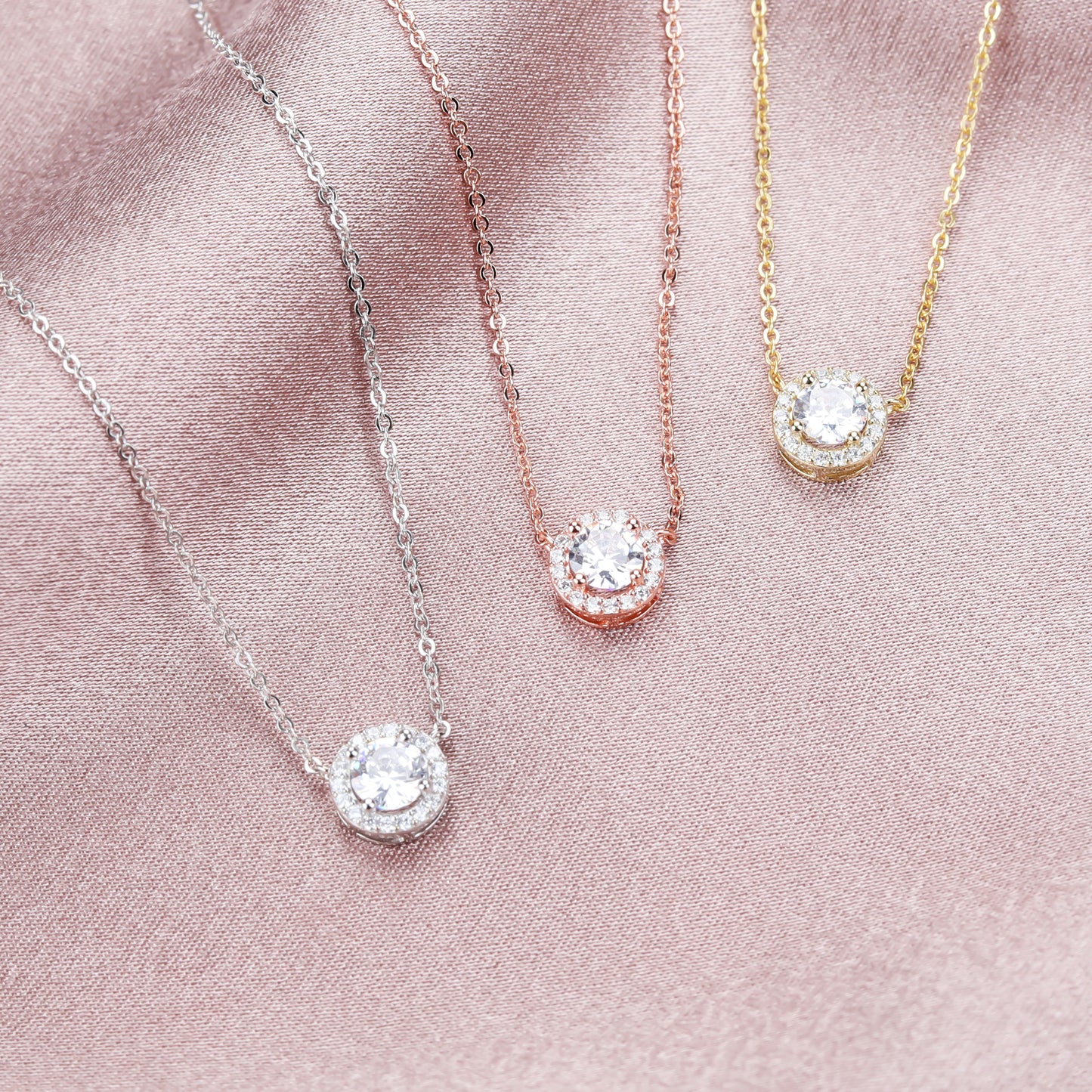 925 Sterling Silver Dainty Necklace – Minimalist Jewelry