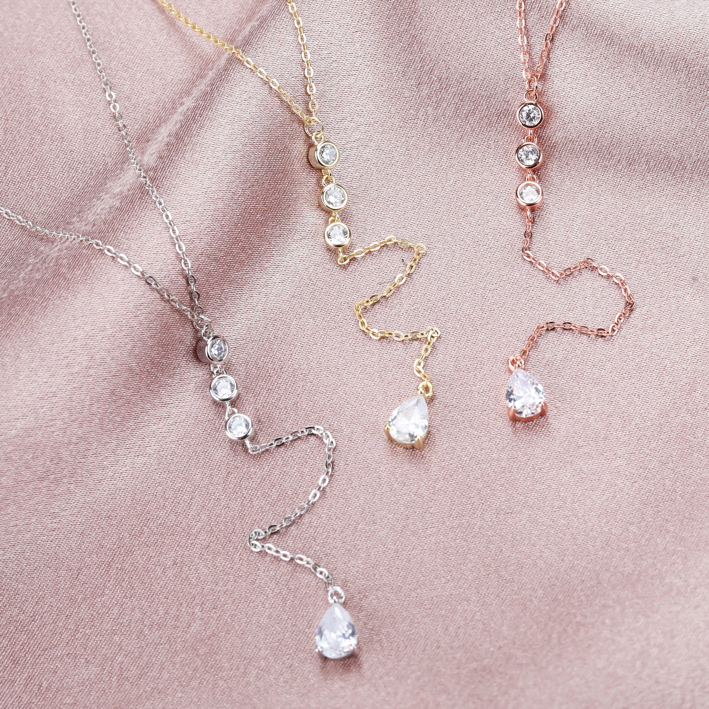 925 Sterling Silver Dainty Necklace – Minimalist Jewelry