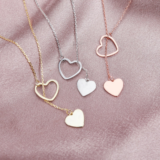 925 Sterling Silver Dainty Necklace – Minimalist Jewelry