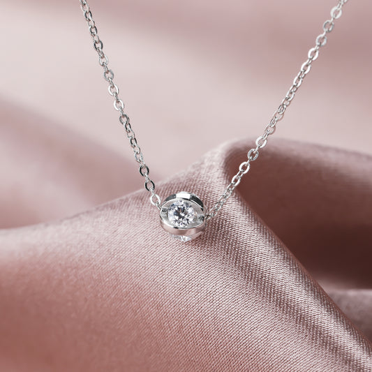 925 Sterling Silver Dainty Necklace – Minimalist Jewelry