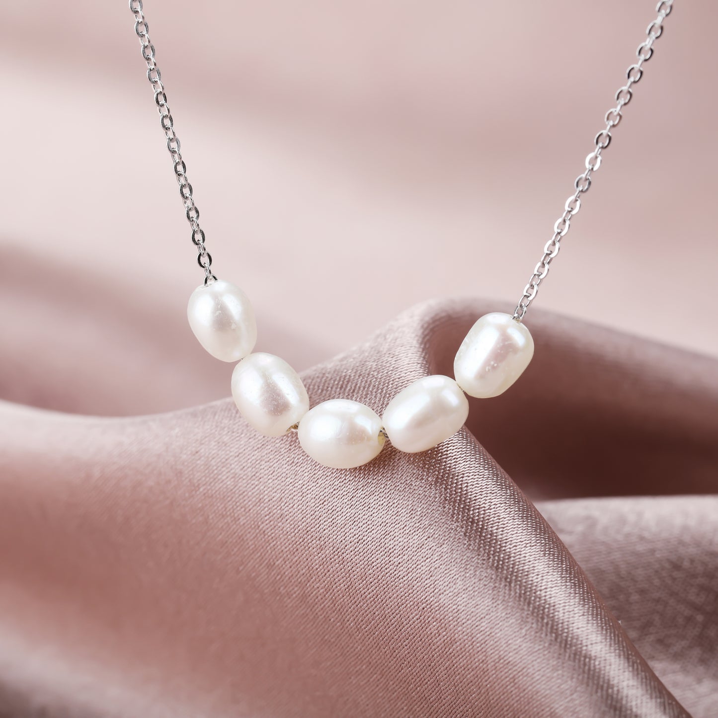 925 Sterling Silver Dainty Necklace – Minimalist Jewelry