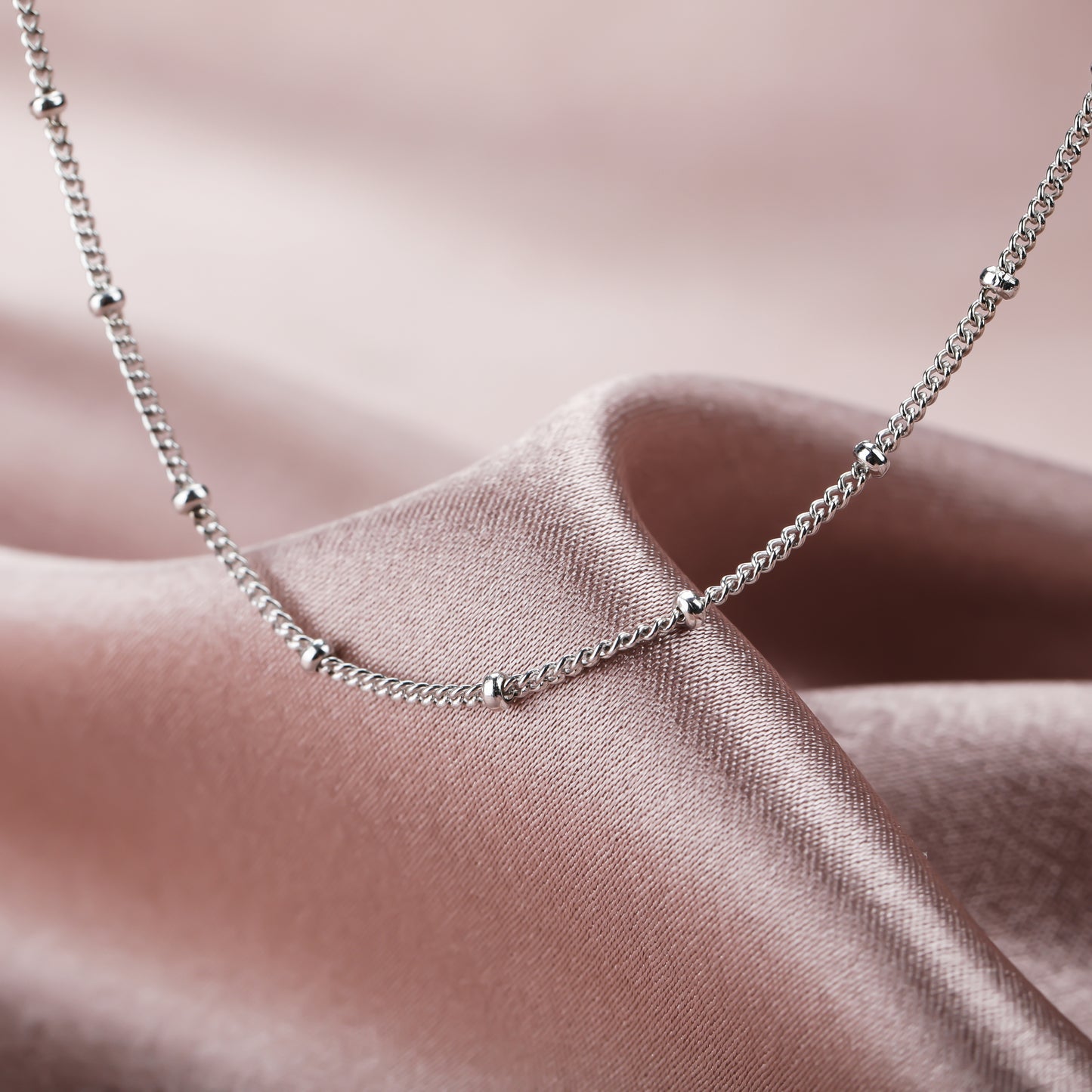 925 Sterling Silver Dainty Necklace – Minimalist Jewelry