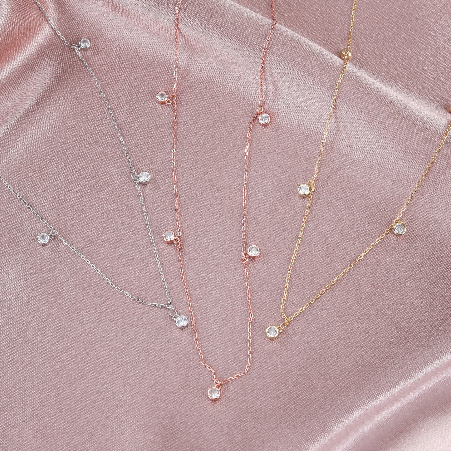 925 Sterling Silver Dainty Necklace – Minimalist Jewelry