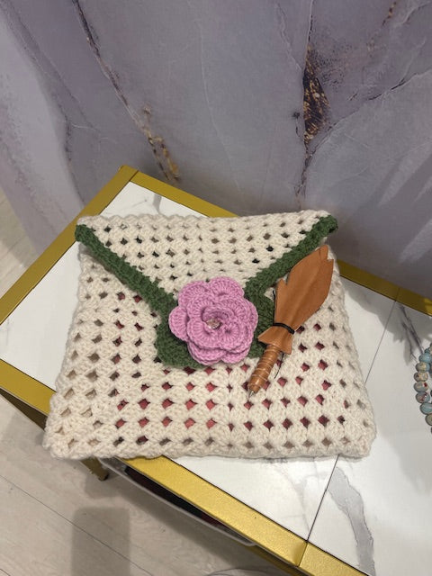 Handmade Crochet Book Cover,İPad Cover,Notebook Cover