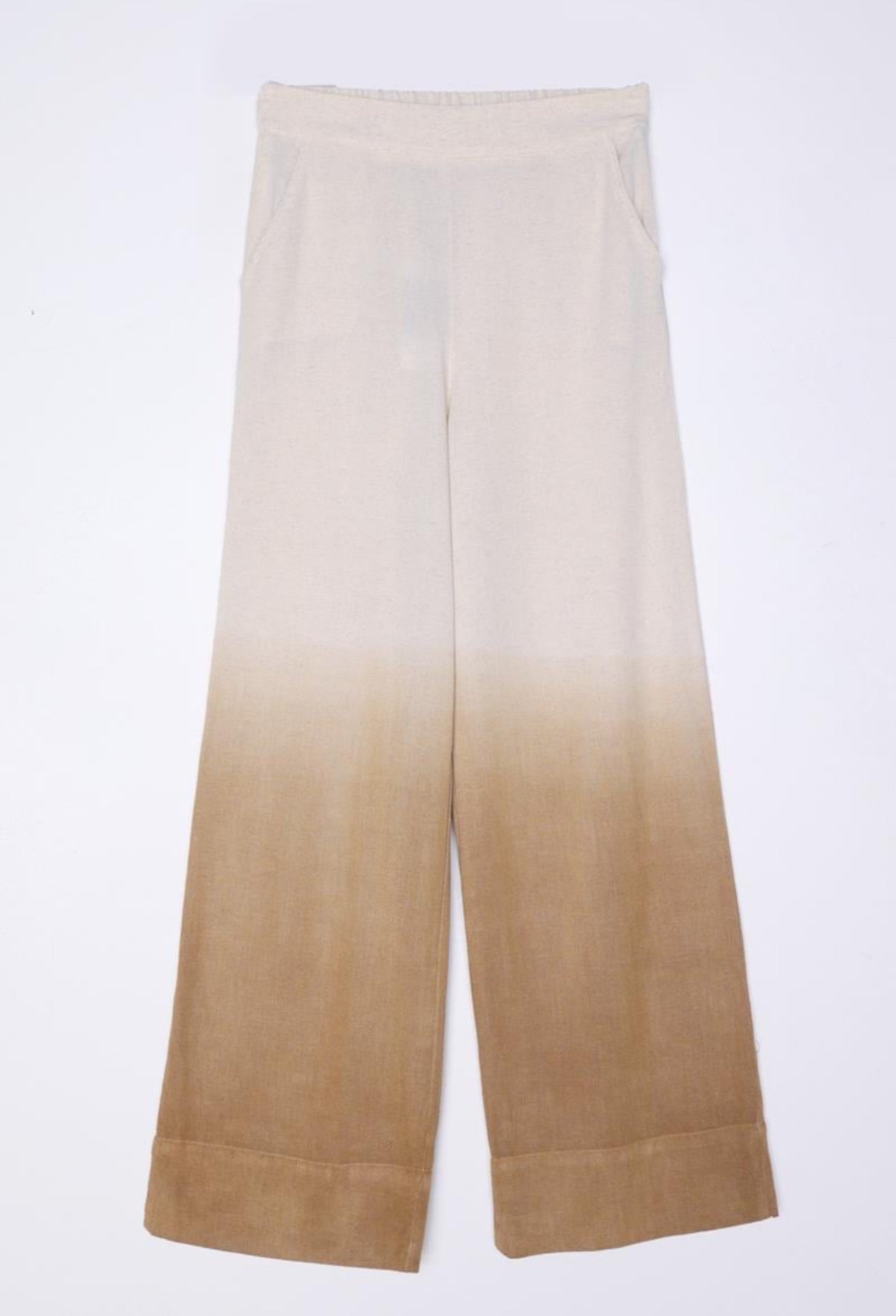 Organic Cotton Linen Ombre Shirt & Pants Set