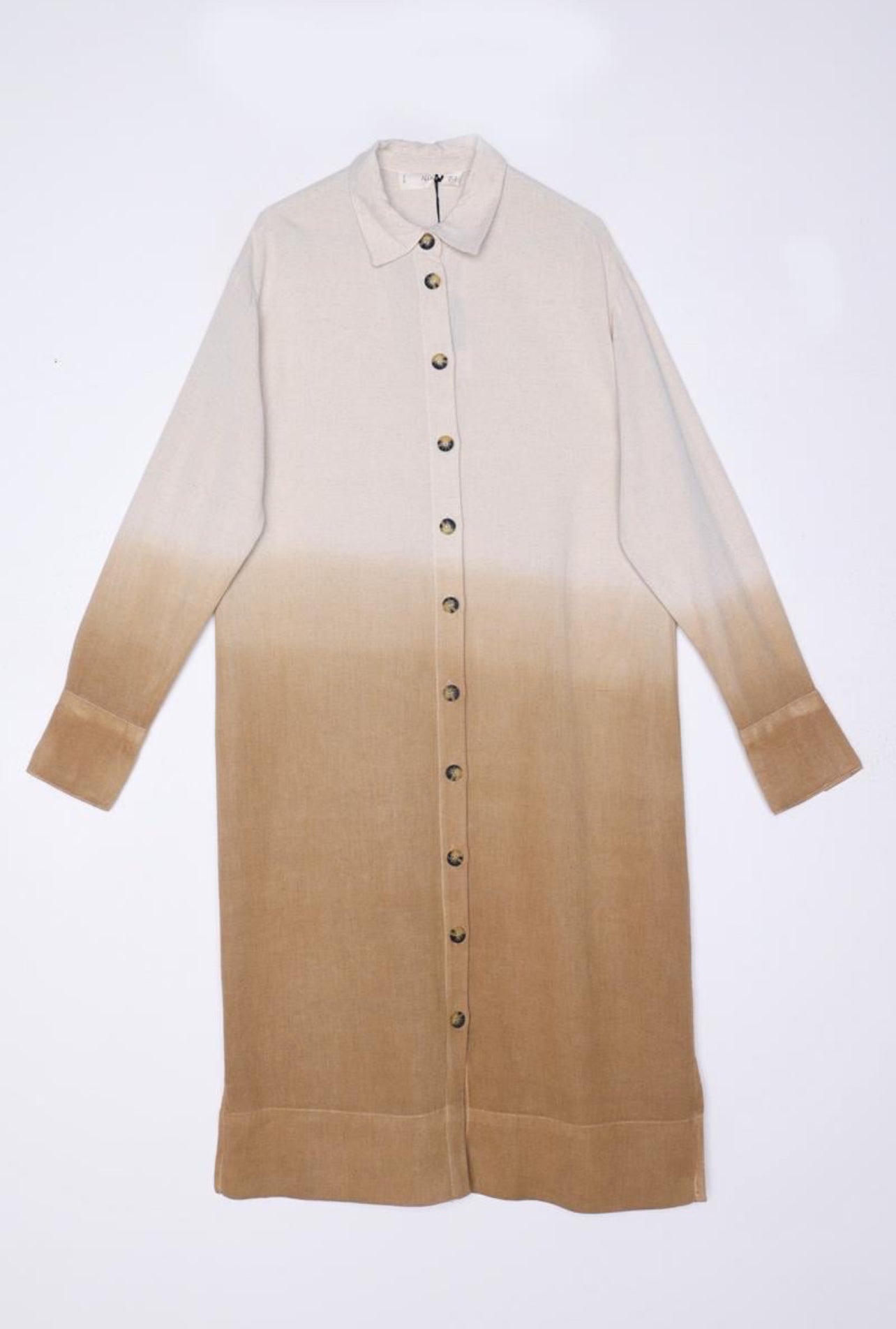 Organic Cotton Linen Ombre Shirt & Pants Set