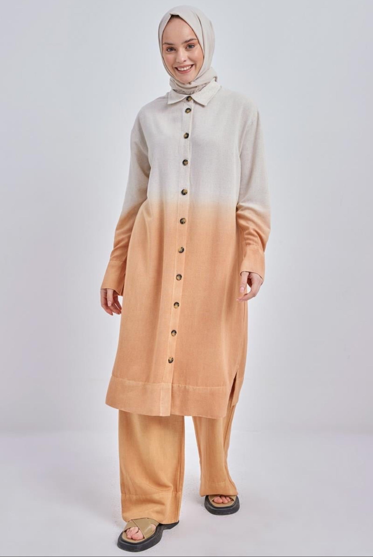 Linen Ombre Shirt