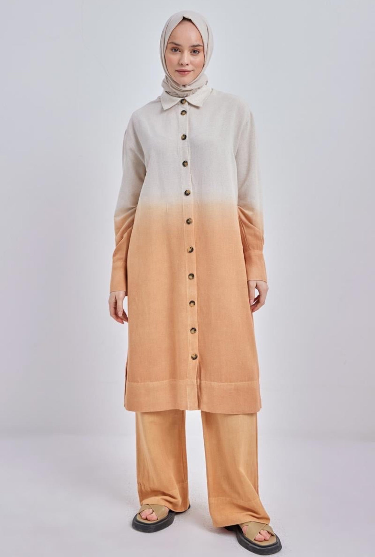 Linen Ombre Shirt