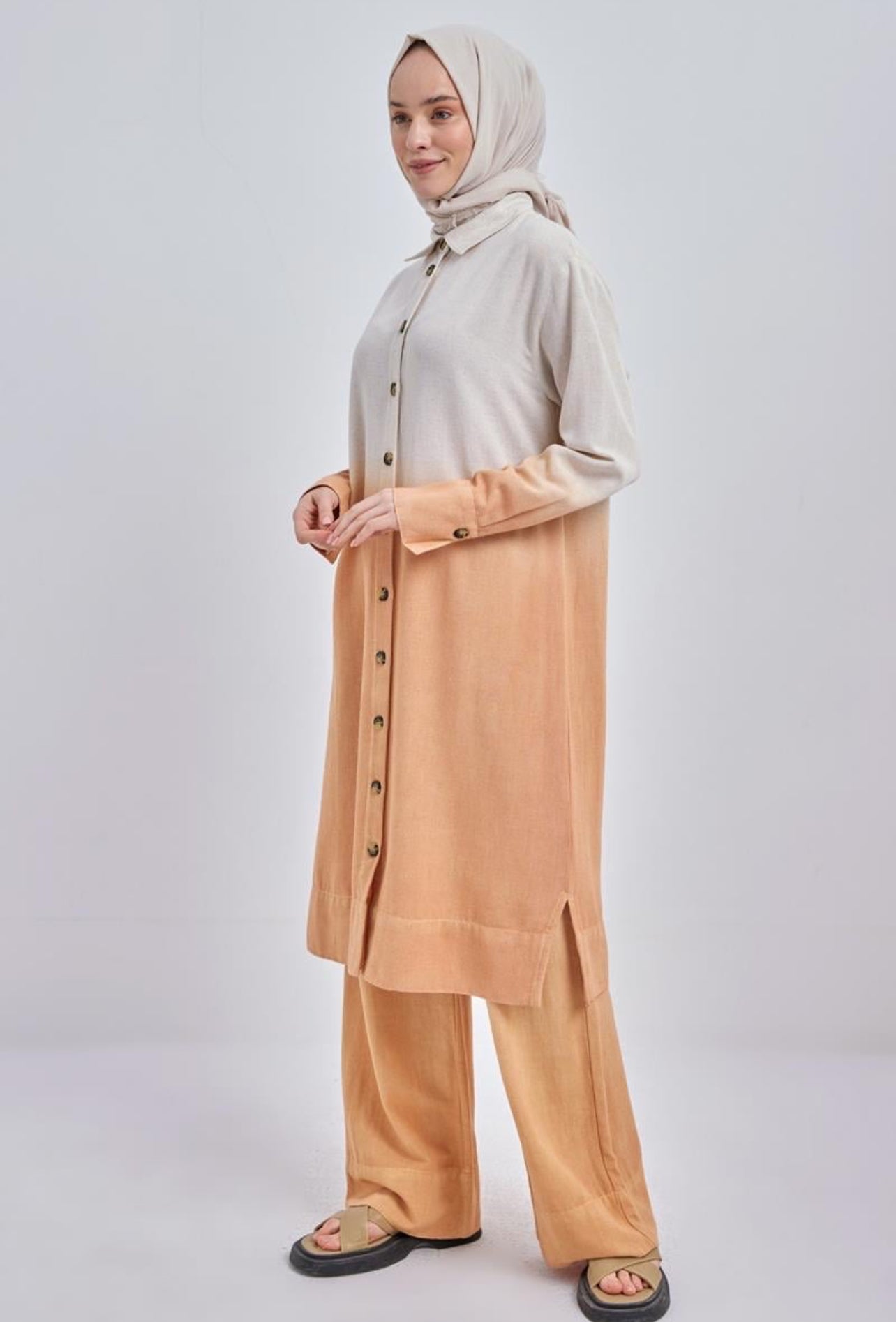 Linen Ombre Shirt