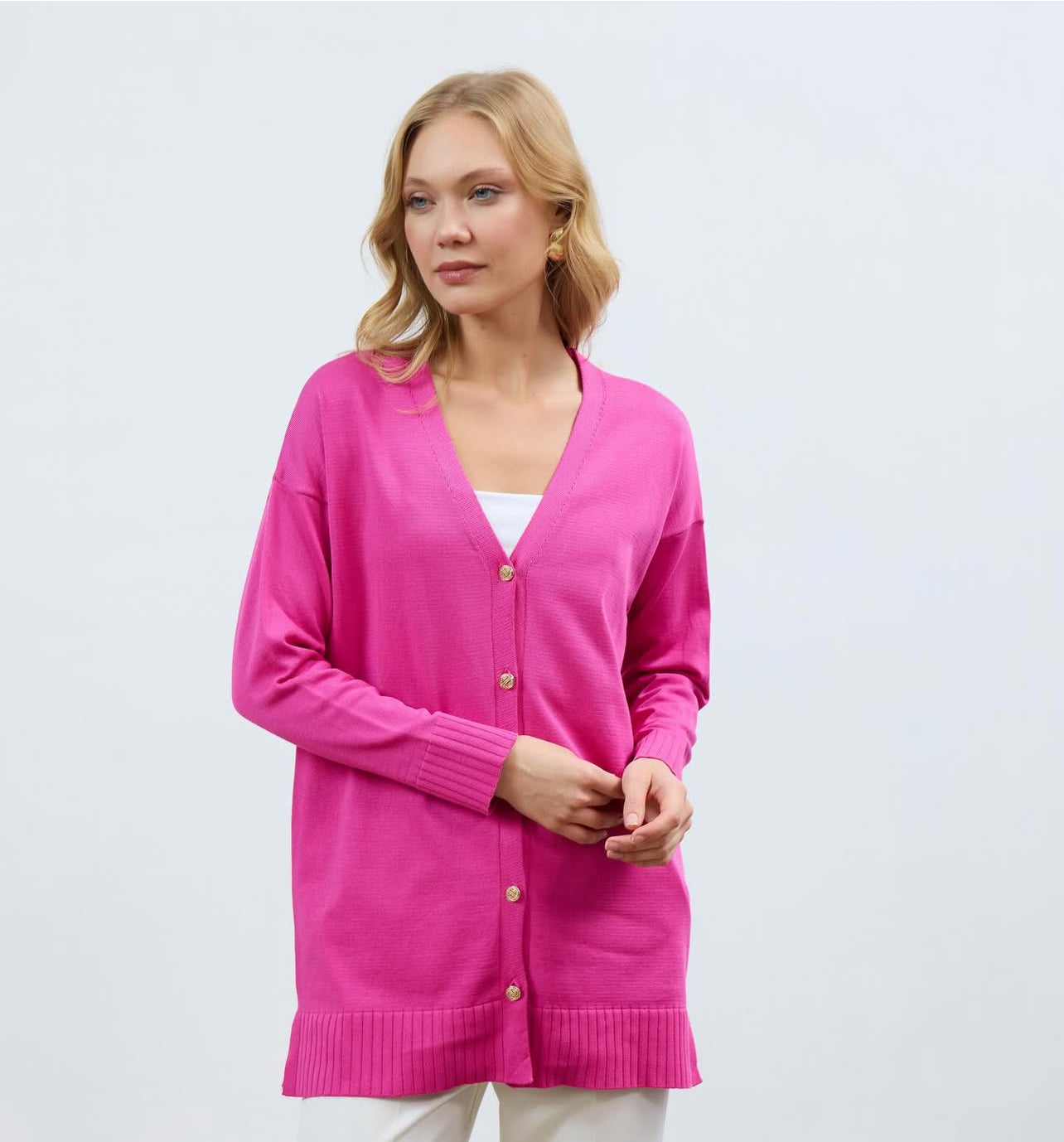 Knitwear Buttoned Cardigan