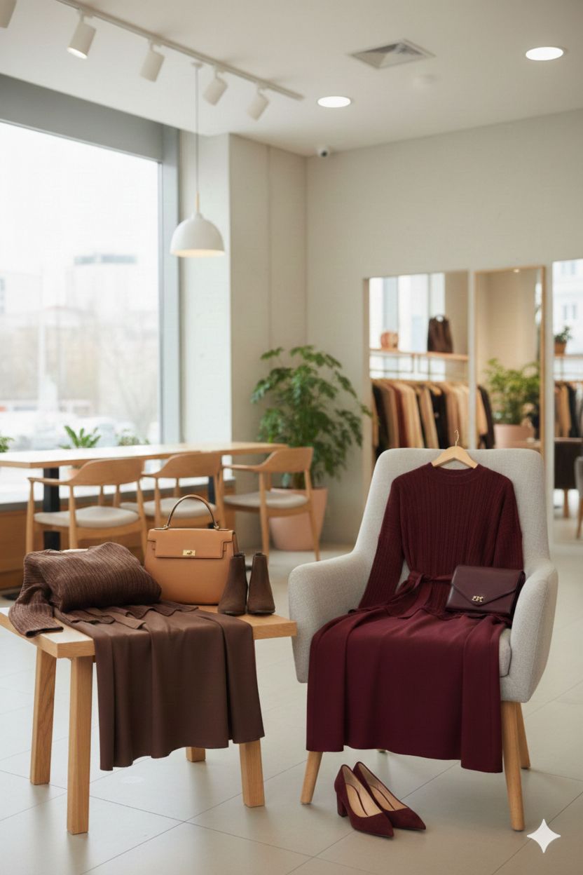 Two-piece knitted set