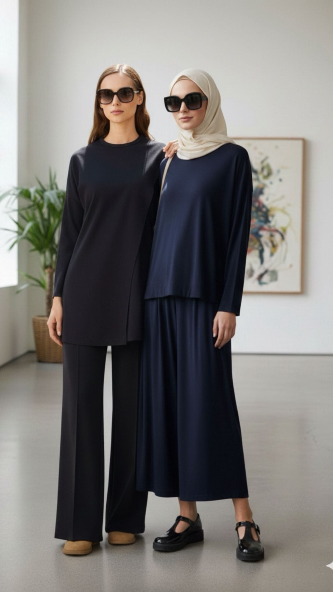 Mervisim Navy Blue Set