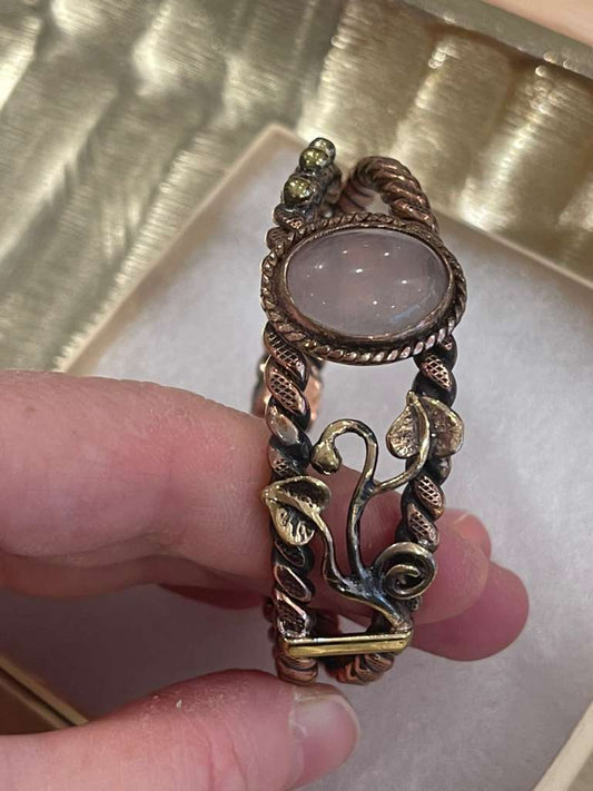 Handmade Copper Bracelet– Adjustable Minimalist Bangle