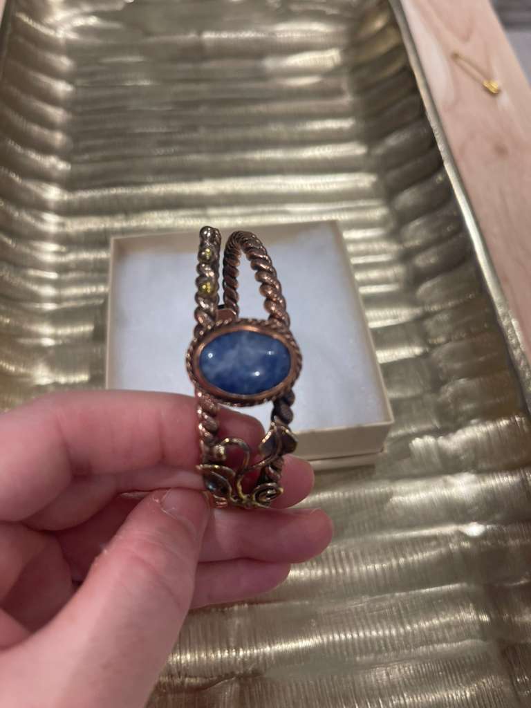 Handmade Copper Bracelet– Adjustable Minimalist Bangle