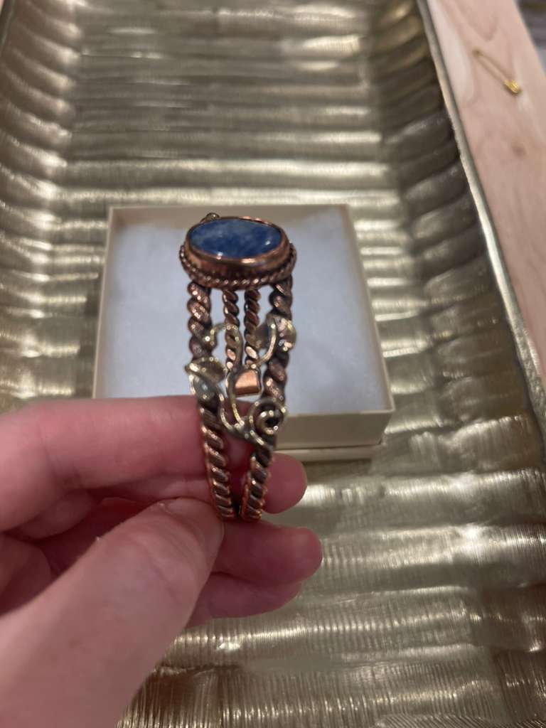 Handmade Copper Bracelet– Adjustable Minimalist Bangle