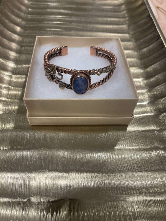 Handmade Copper Bracelet– Adjustable Minimalist Bangle