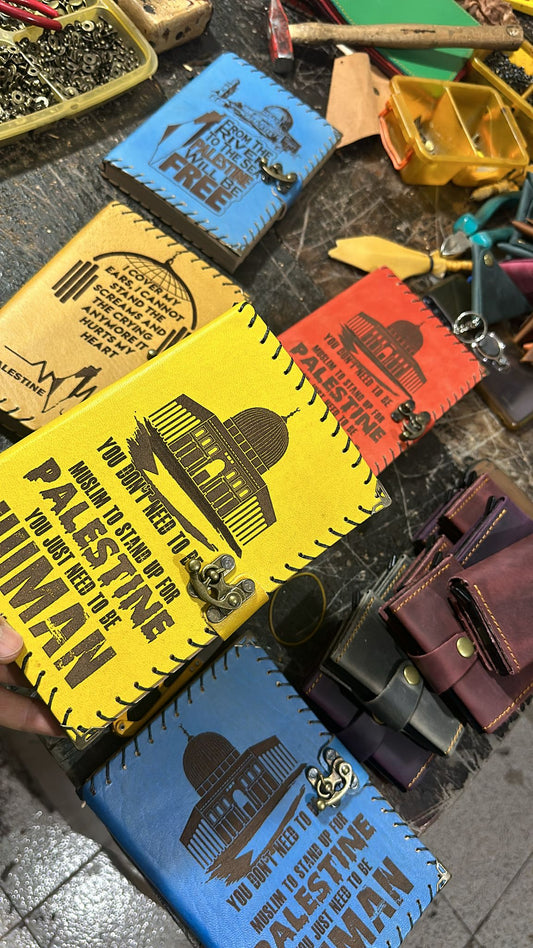 Palestine Leather Authentic, Personalized and Unique Handmade Journals & Diaries