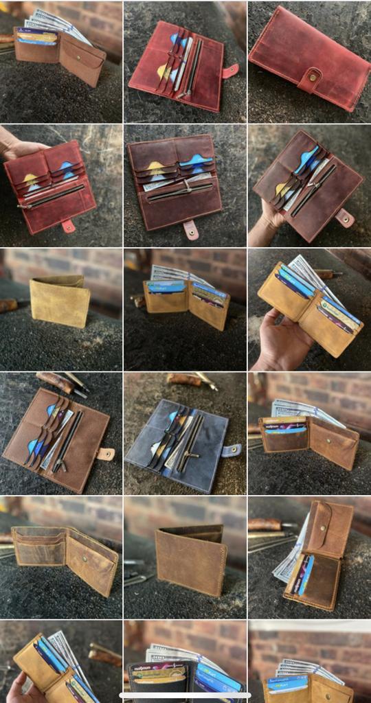 Handmade Personalized Wallet Woman or Man