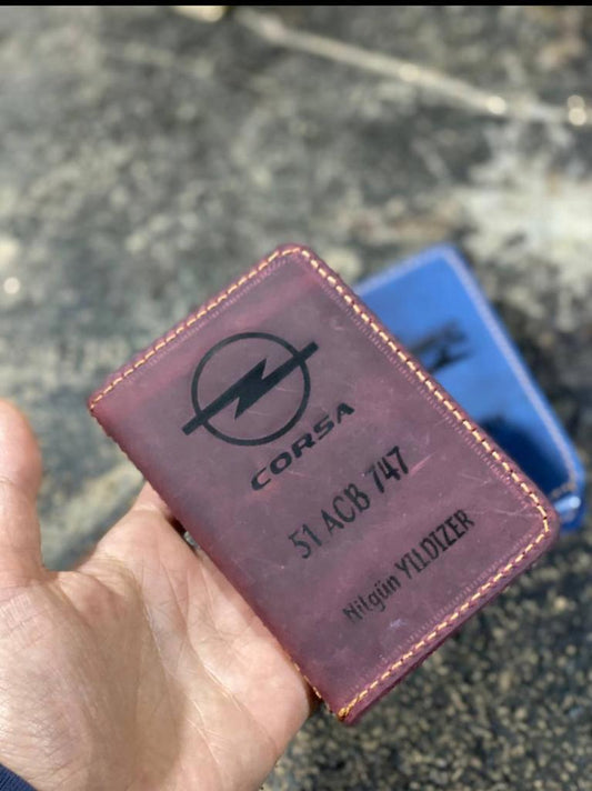 Handmade Personalized Passport Case Woman or Man