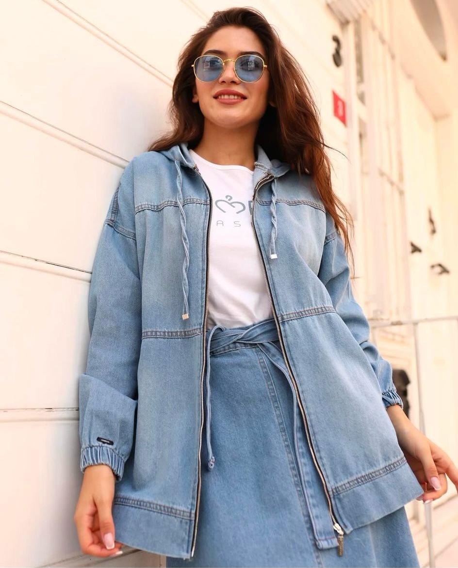 Denim Plus Size Collection 2Pcs Great Quality Jean Set