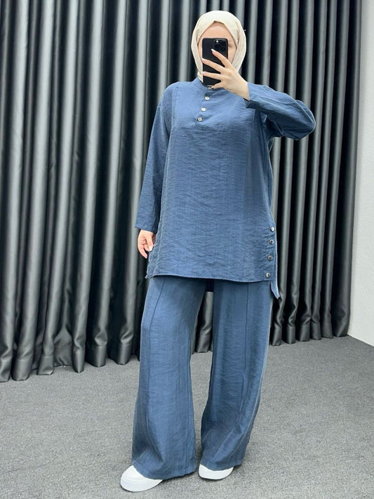 New Collection 2Pcs Great Quality Blue Set
