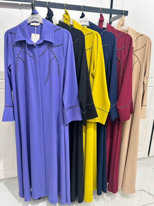 New Collection Linen-Cotton Purple & Dark Red Shirt/Tunic