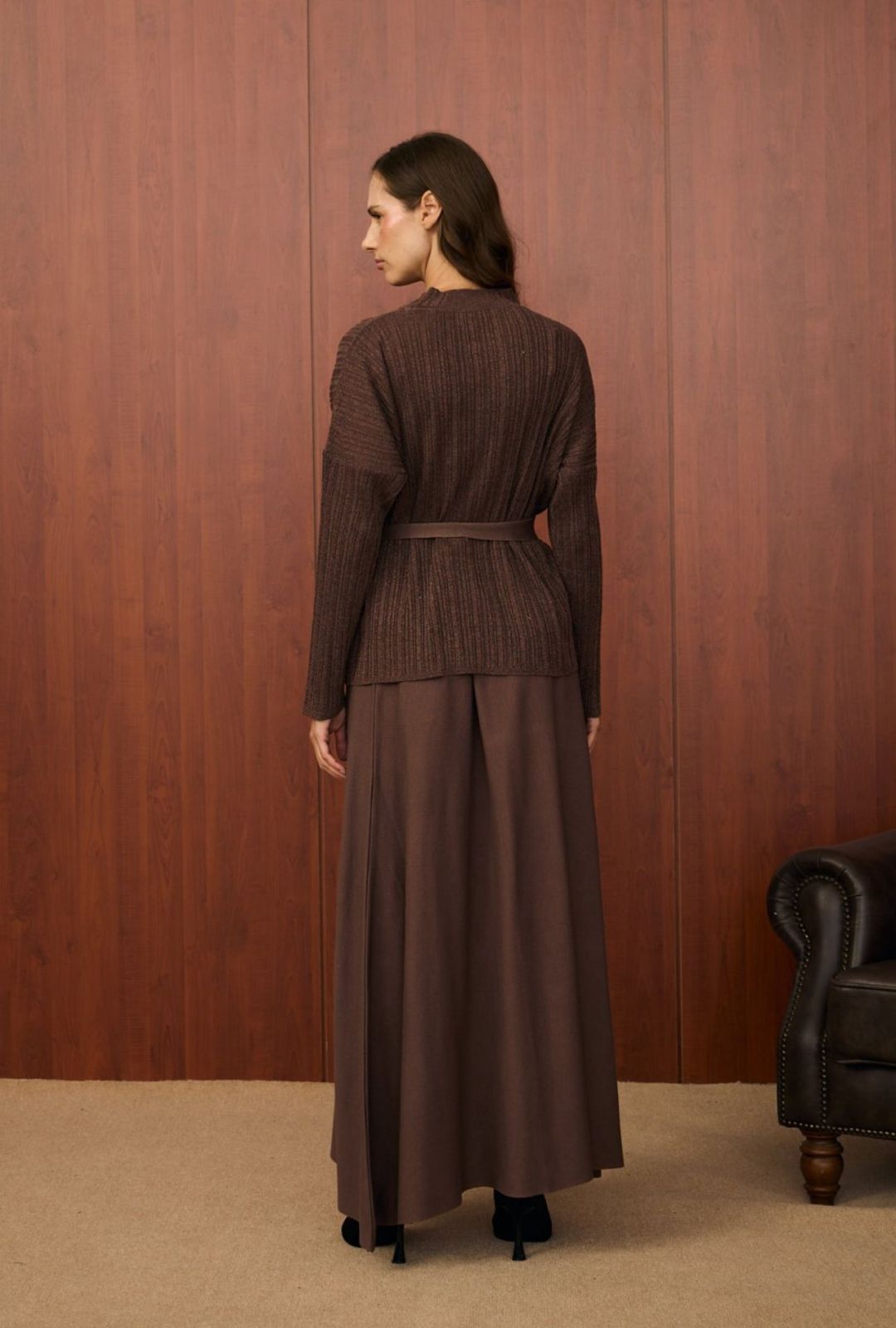 Two-piece knitted set