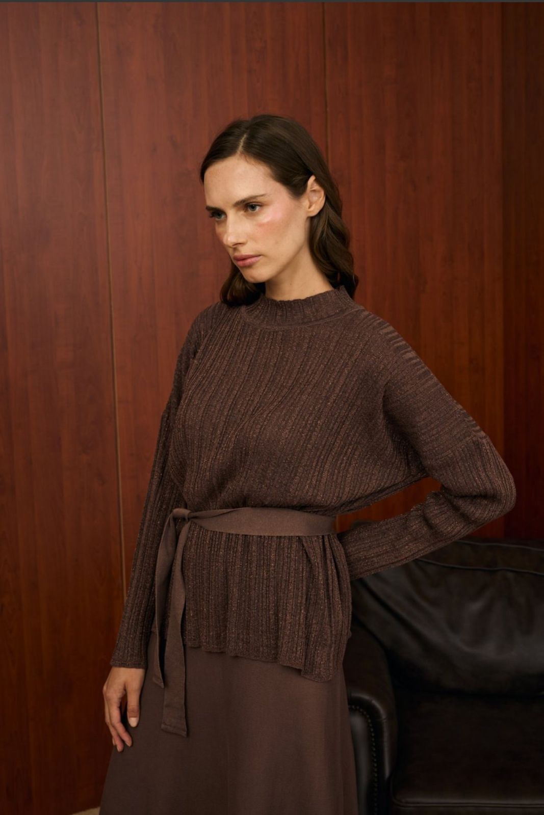 Two-piece knitted set