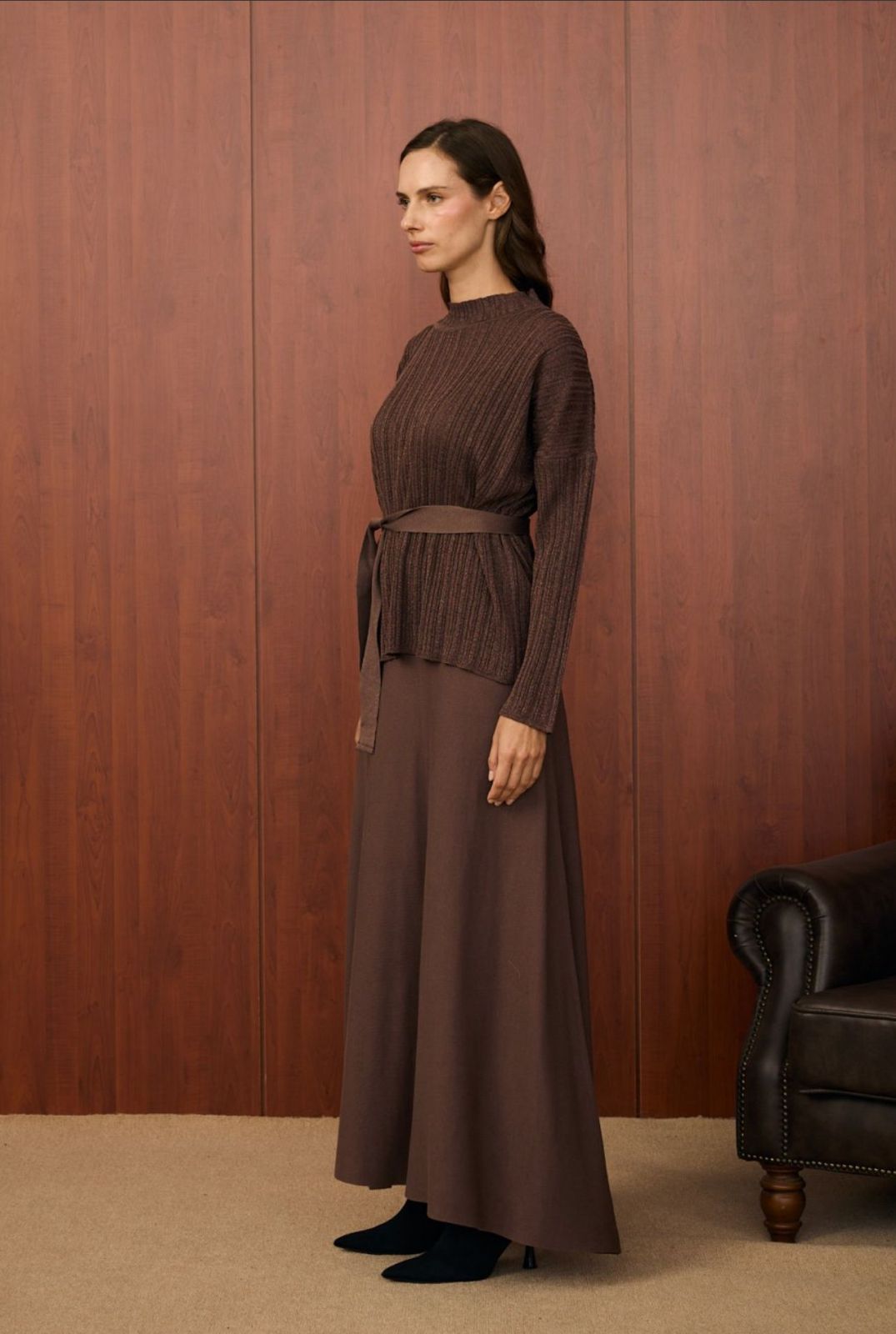 Two-piece knitted set