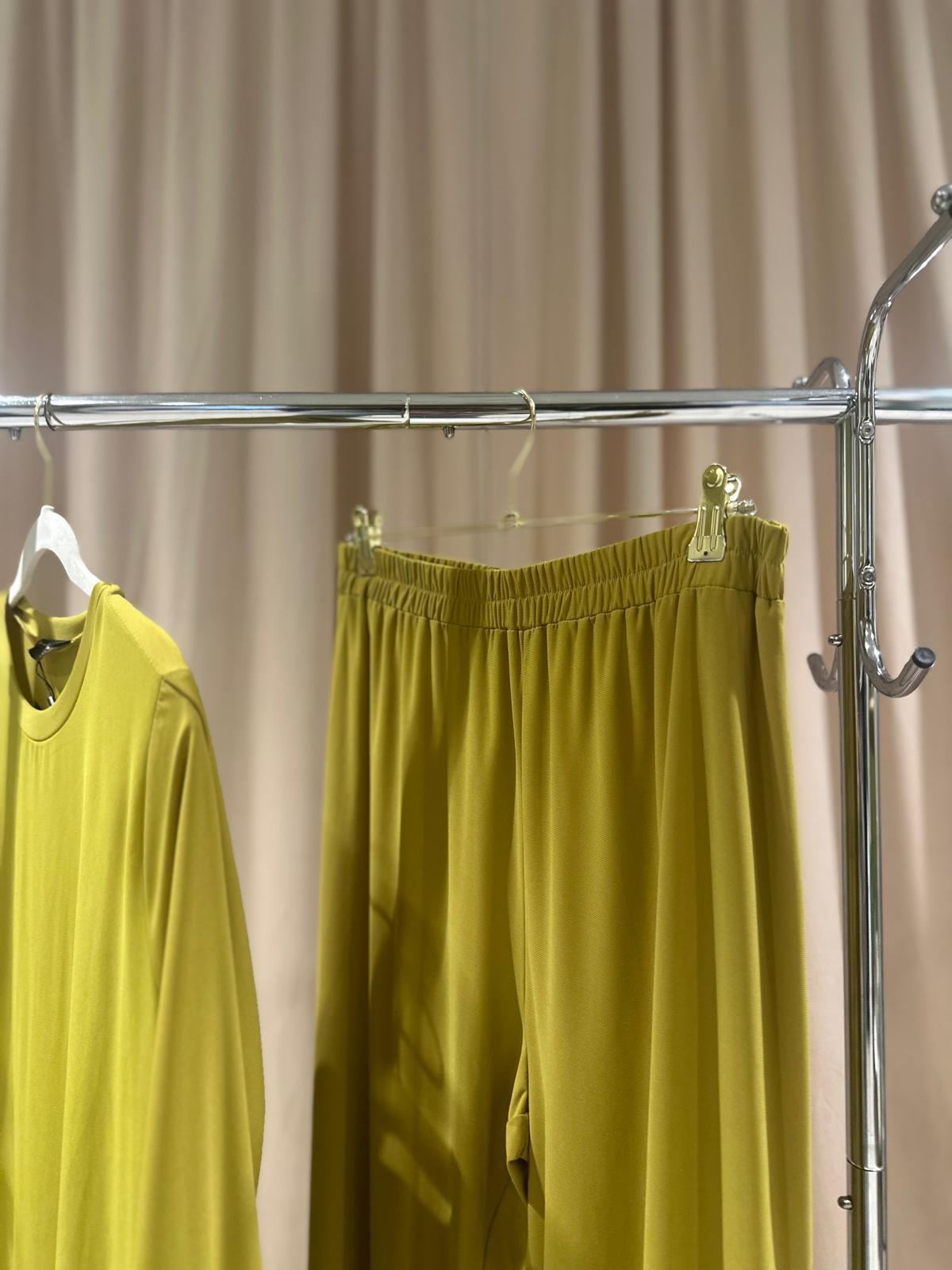 Plus Size Two-Piece Set with Tulle Detail Top (Long) – Fatma Danışman