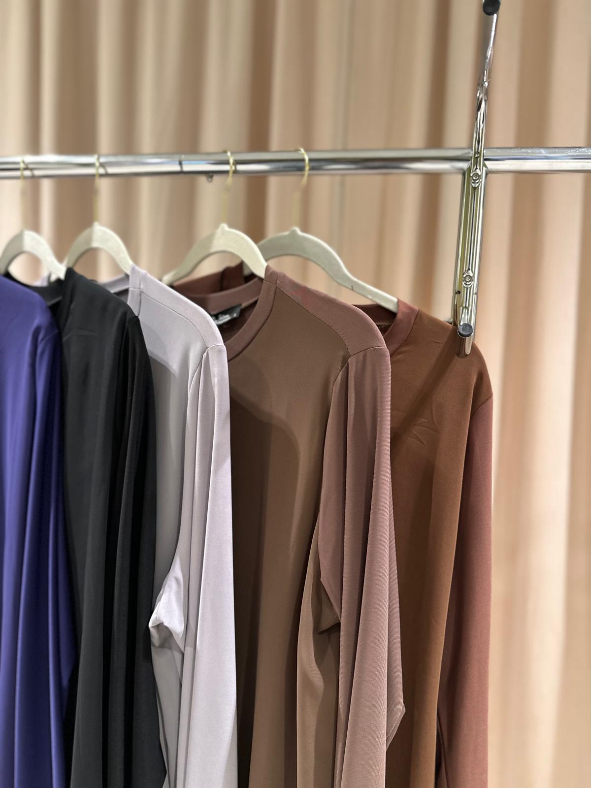 Plus Size Two-Piece Set with Tulle Detail Top (Short) – Fatma Danışman