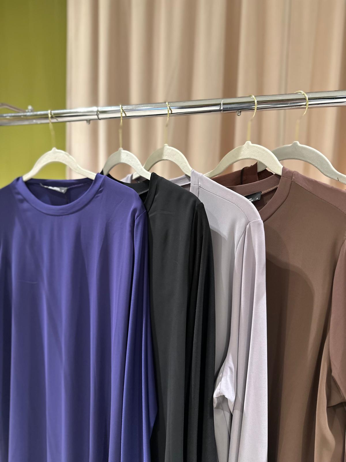 Plus Size Two-Piece Set with Tulle Detail Top (Short) – Fatma Danışman