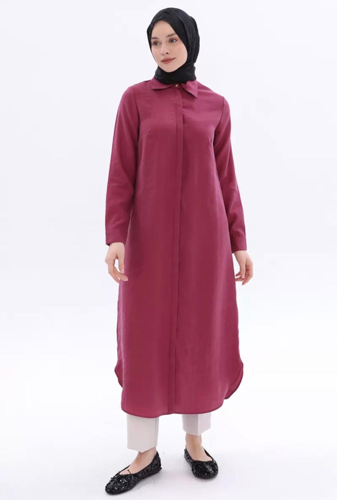 Blossom Collection Linen Long Shirt / Dress