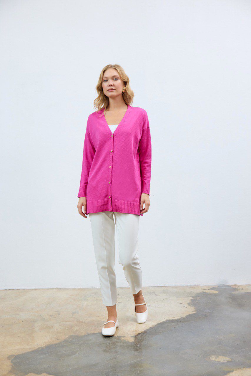 New Collection of Knitwear Plain Color Cardigans