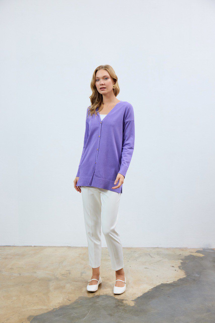 New Collection of Knitwear Plain Color Cardigans