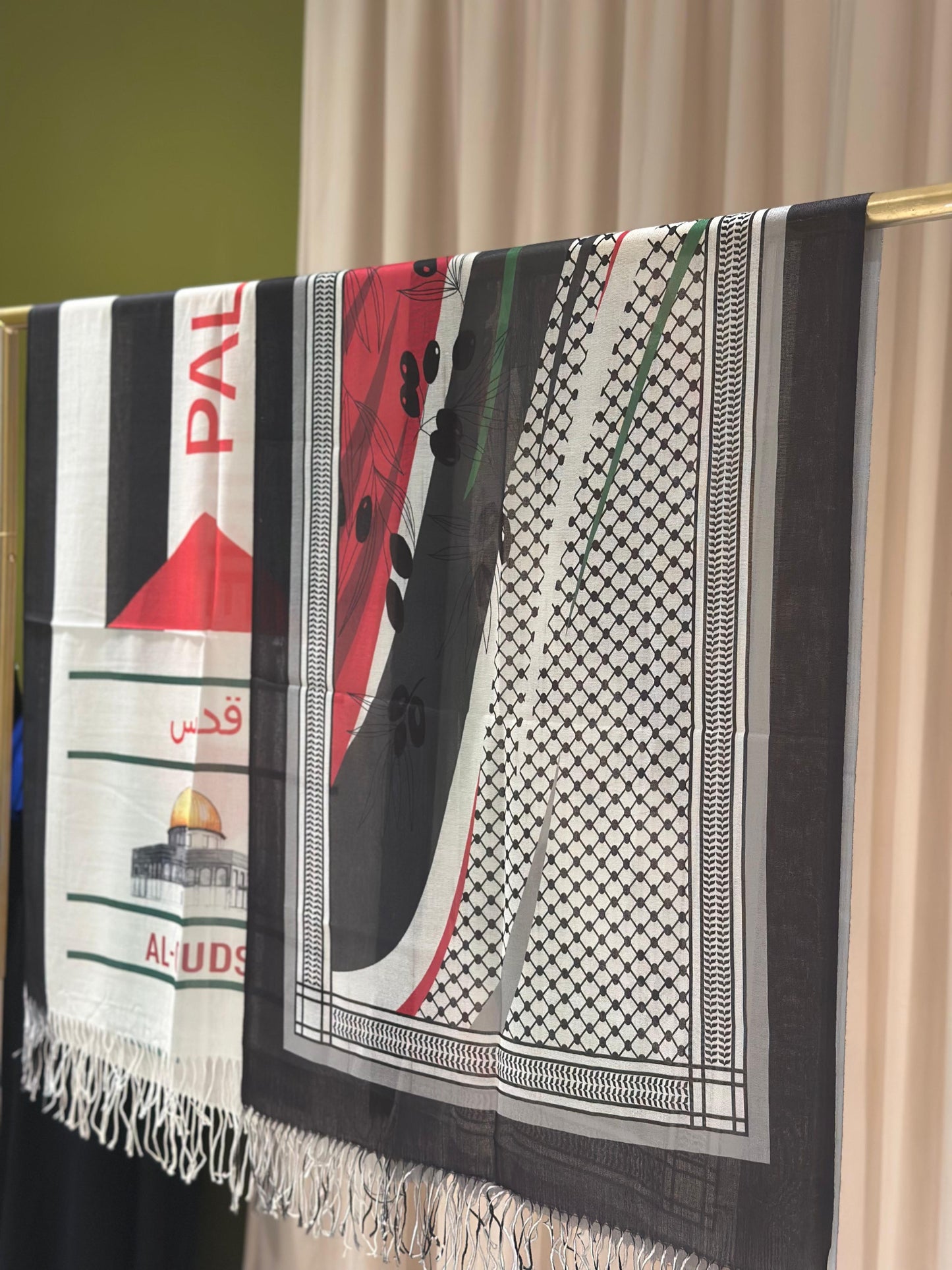 Keffiyeh Palestinian Shawl-Keffiyeh Scarf Wrap for Men And Women