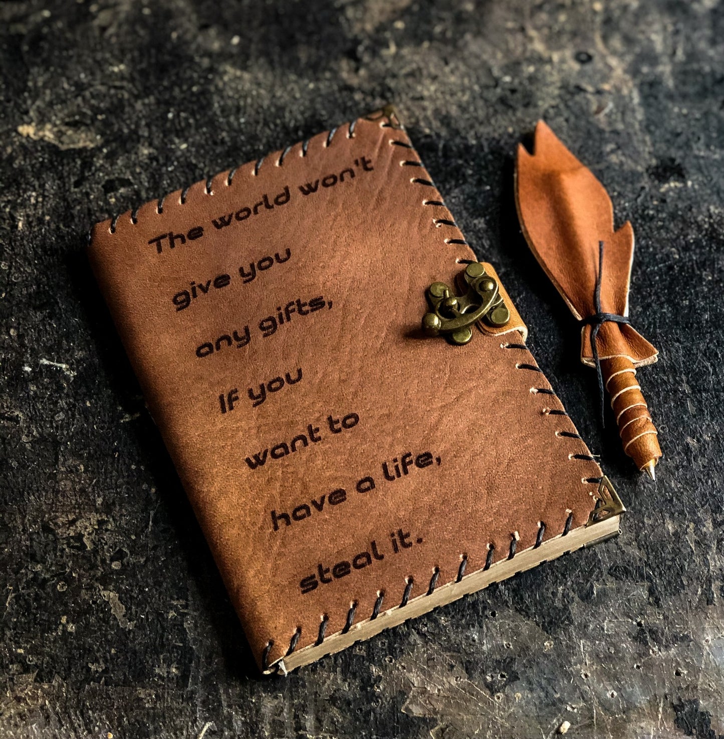 Handmade Leather Notebook