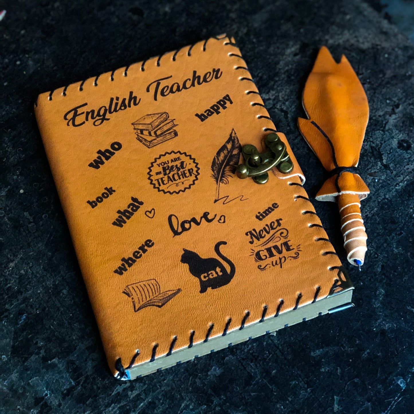 Handmade Leather Notebook
