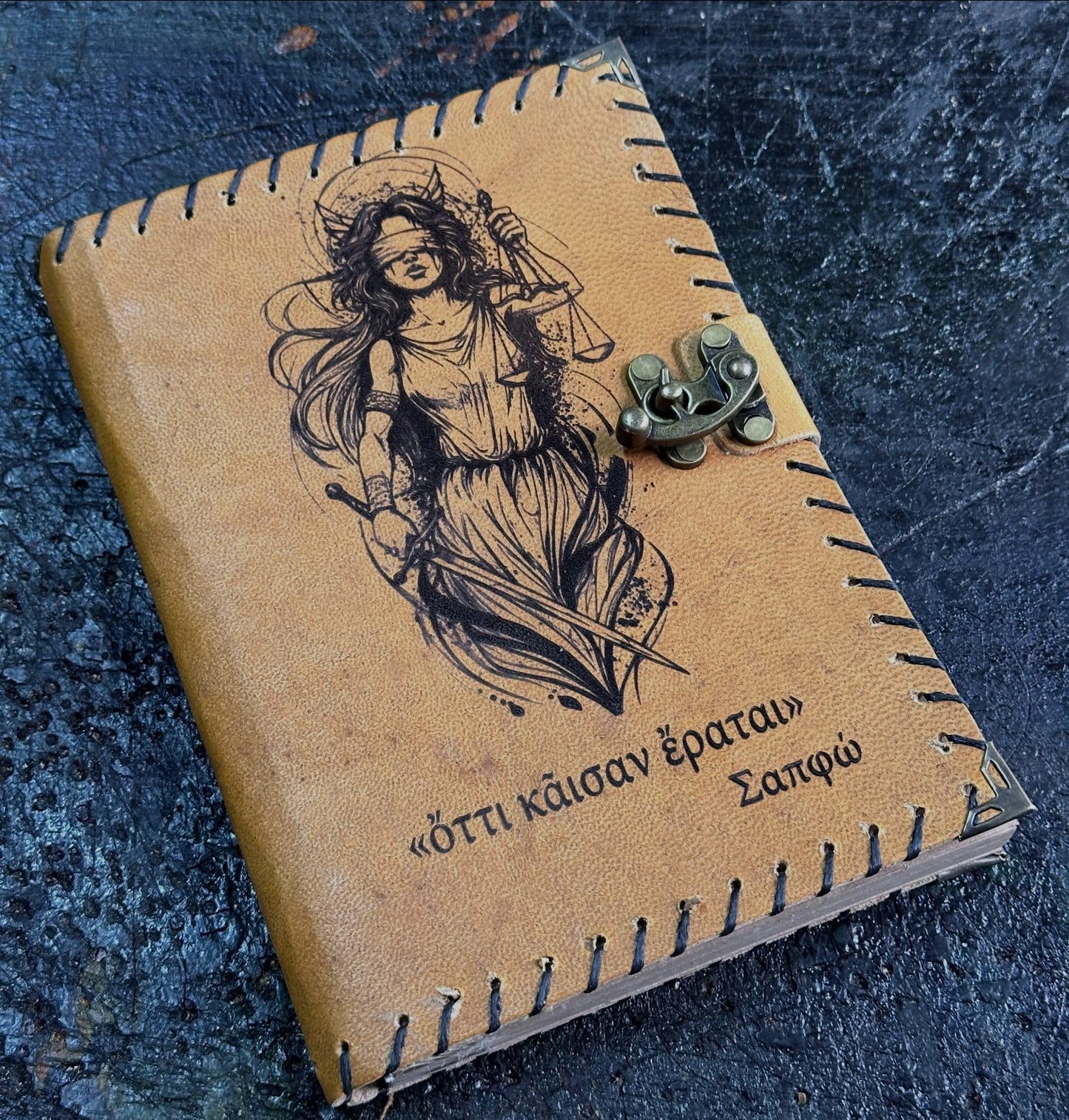 Handmade Leather Notebook
