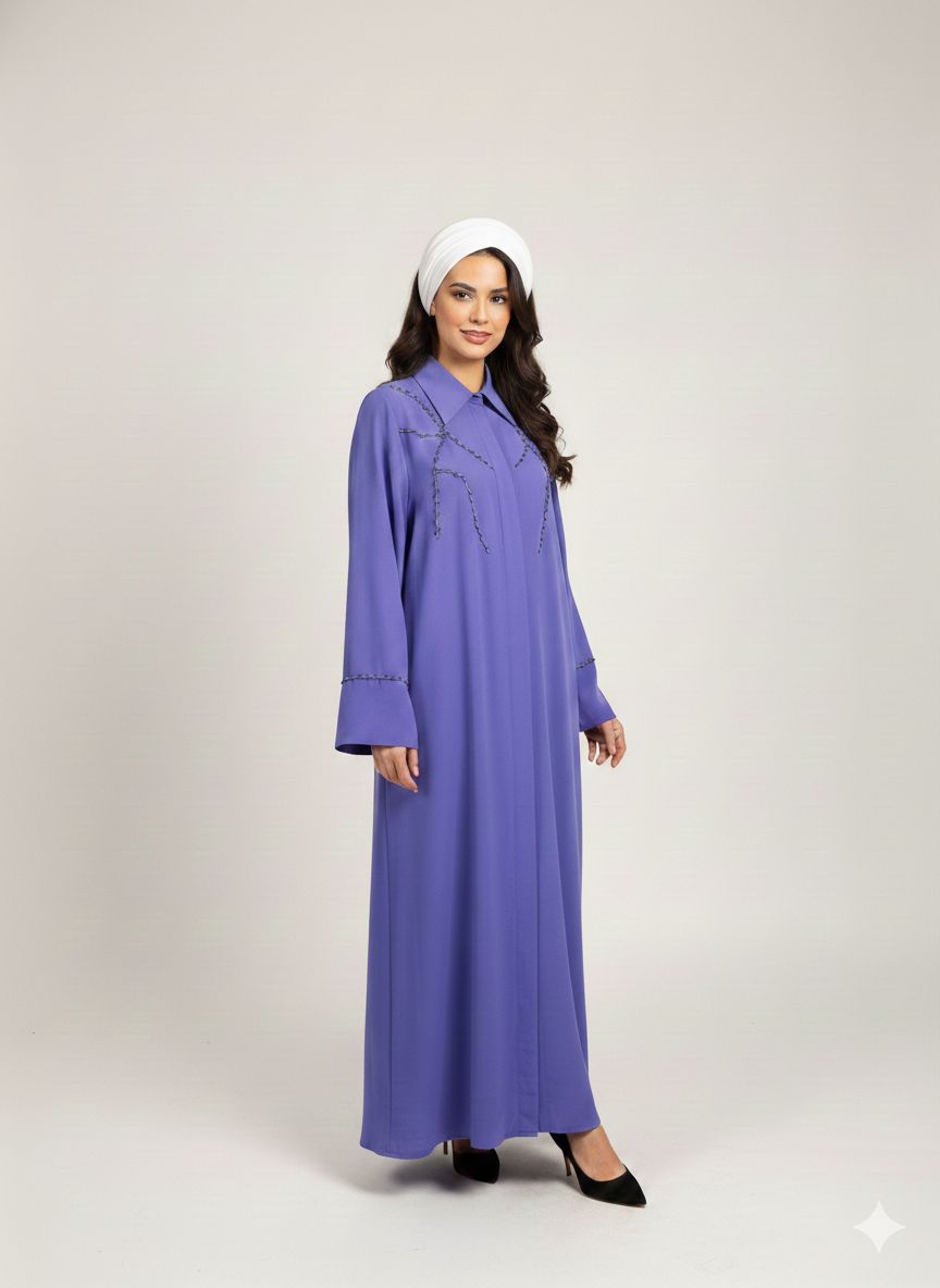 New Collection Linen-Cotton Purple & Dark Red Shirt/Tunic