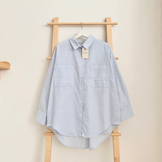 Striped Boyfriend Shirt