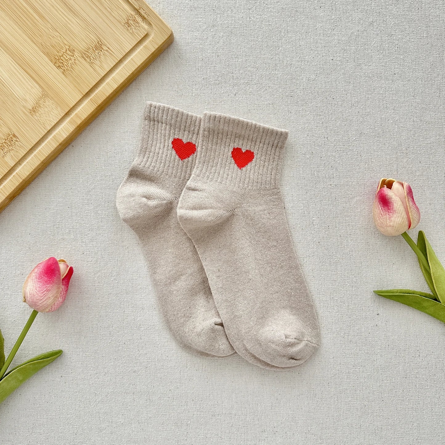 Heart Socks Set 5'Li