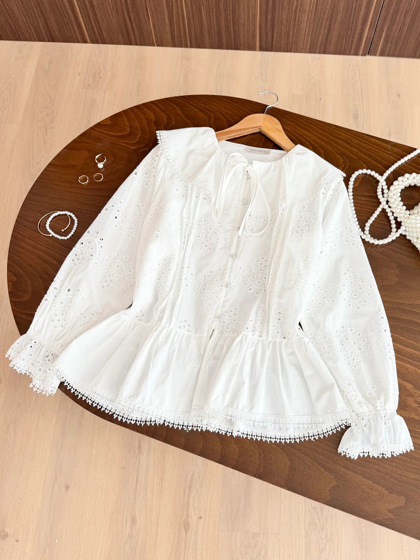 Guipure Romantic Blouse