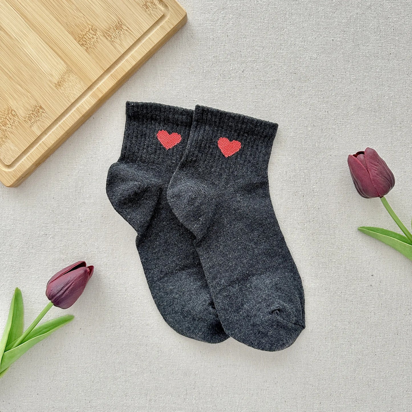 Heart Socks Set 5'Li